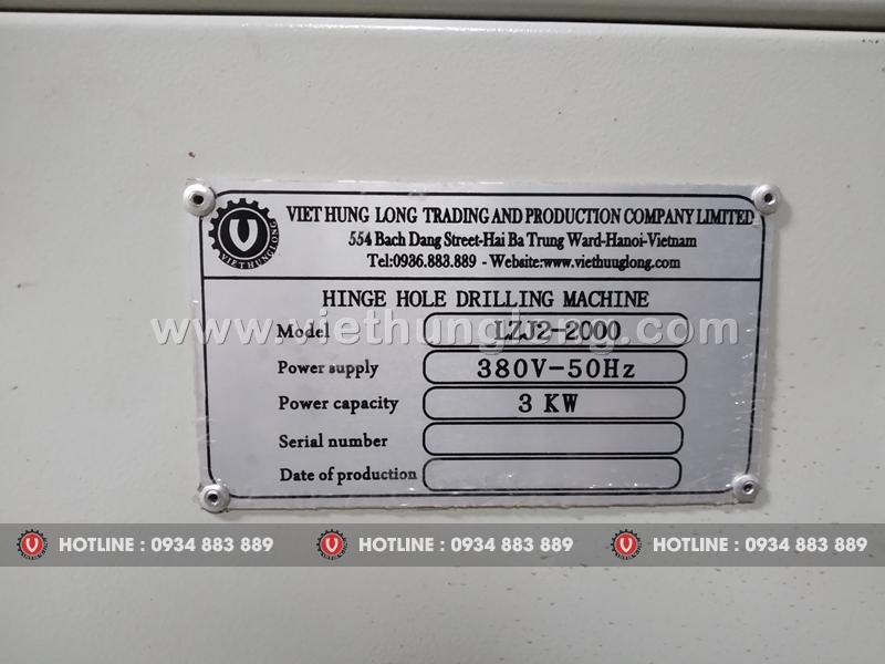 máy khoan lỗ bản lề Saike